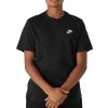 Nike t-shirt męski czarny Club Tee AR4997-013 Nike t-shirt męski czarny Club Tee AR4997-013